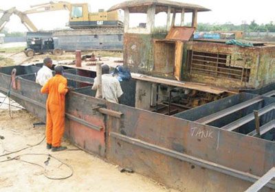 Vessel construction